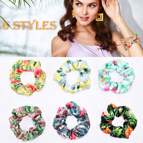WILLBOND scrunchie in ponytail demonstrating secure hold and comfortable wear