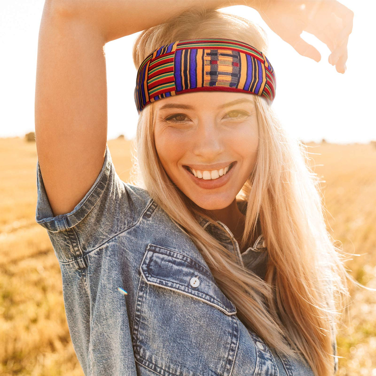 WILLBOND worn on a runner outdoors illustrating stability and hair control during exercise