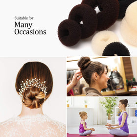 WILLBOND lifestyle shot of a woman wearing a neat chignon for everyday elegance