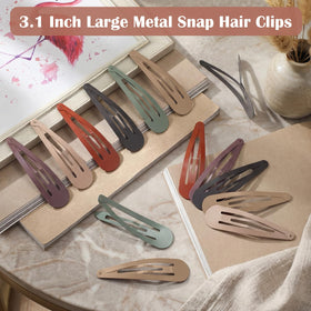 WILLBOND multicolor clips splayed on surface showing color variety for outfits