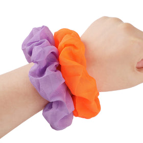 WILLBOND scrunchie holding high ponytail, secure hold for workouts and daily wear