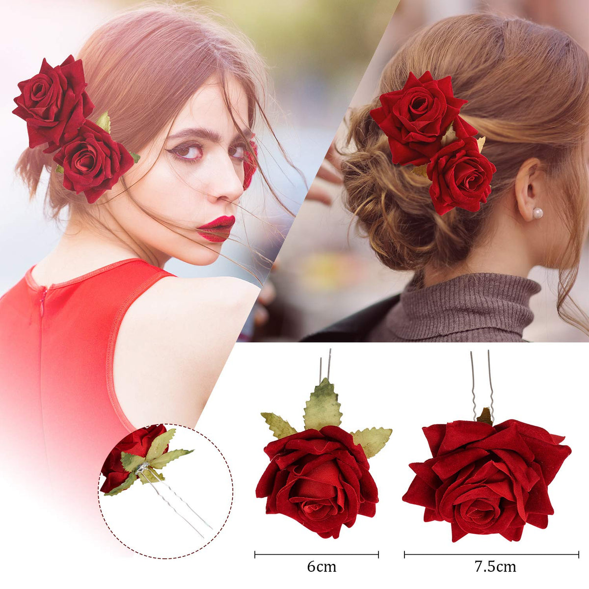 WILLBOND rose brooch pinned to a clutch adding instant decorative flair