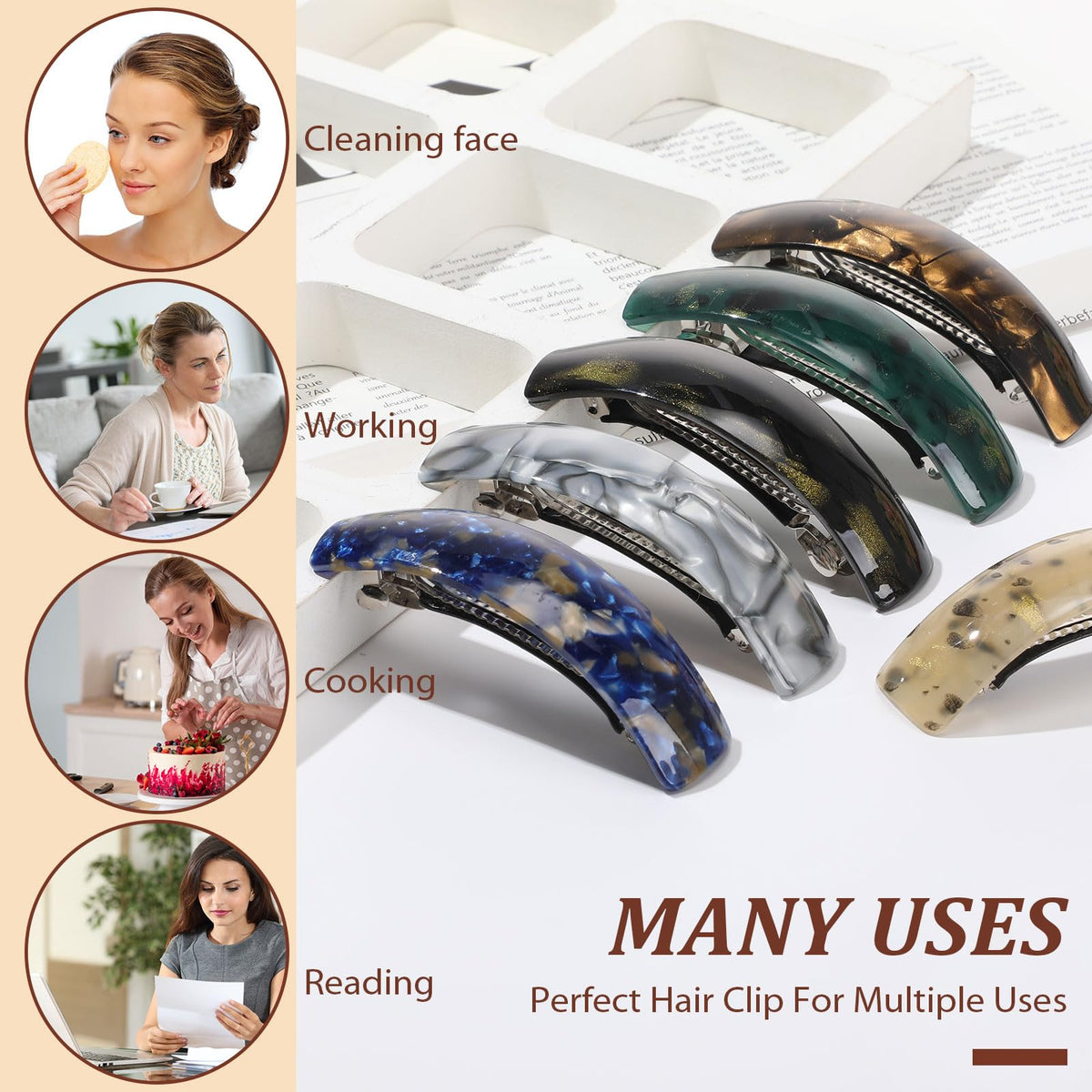 WILLBOND six-color array laid flat, gives versatile outfit-matching options