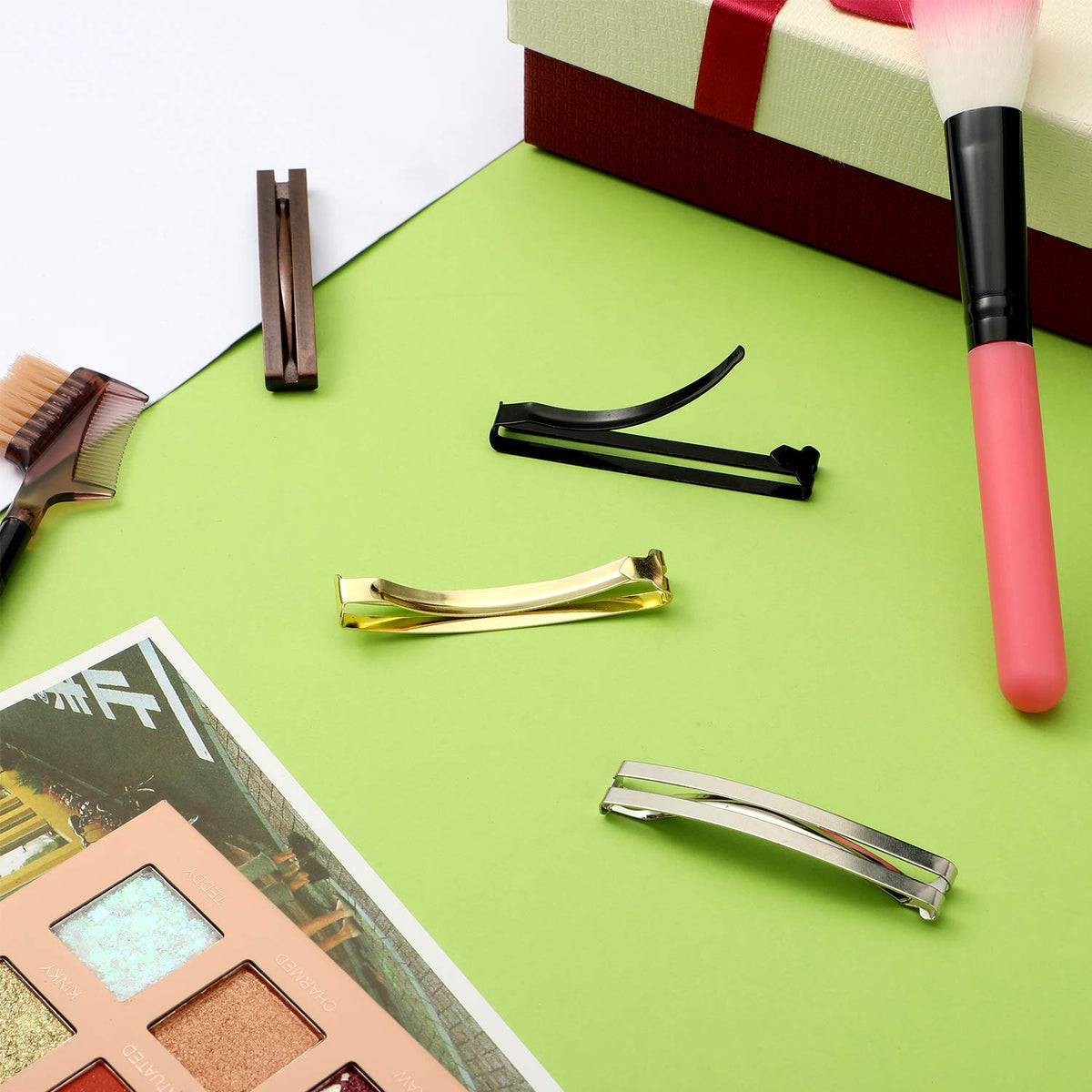 WILLBOND clip beside ruler showing 2.36-inch size for scale