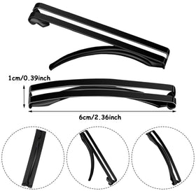 WILLBOND metal clip edge and finish highlighting smooth, snag-free feel