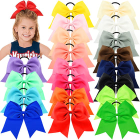 WillingTee front pack showing 20 large cheer bows, bulk convenience