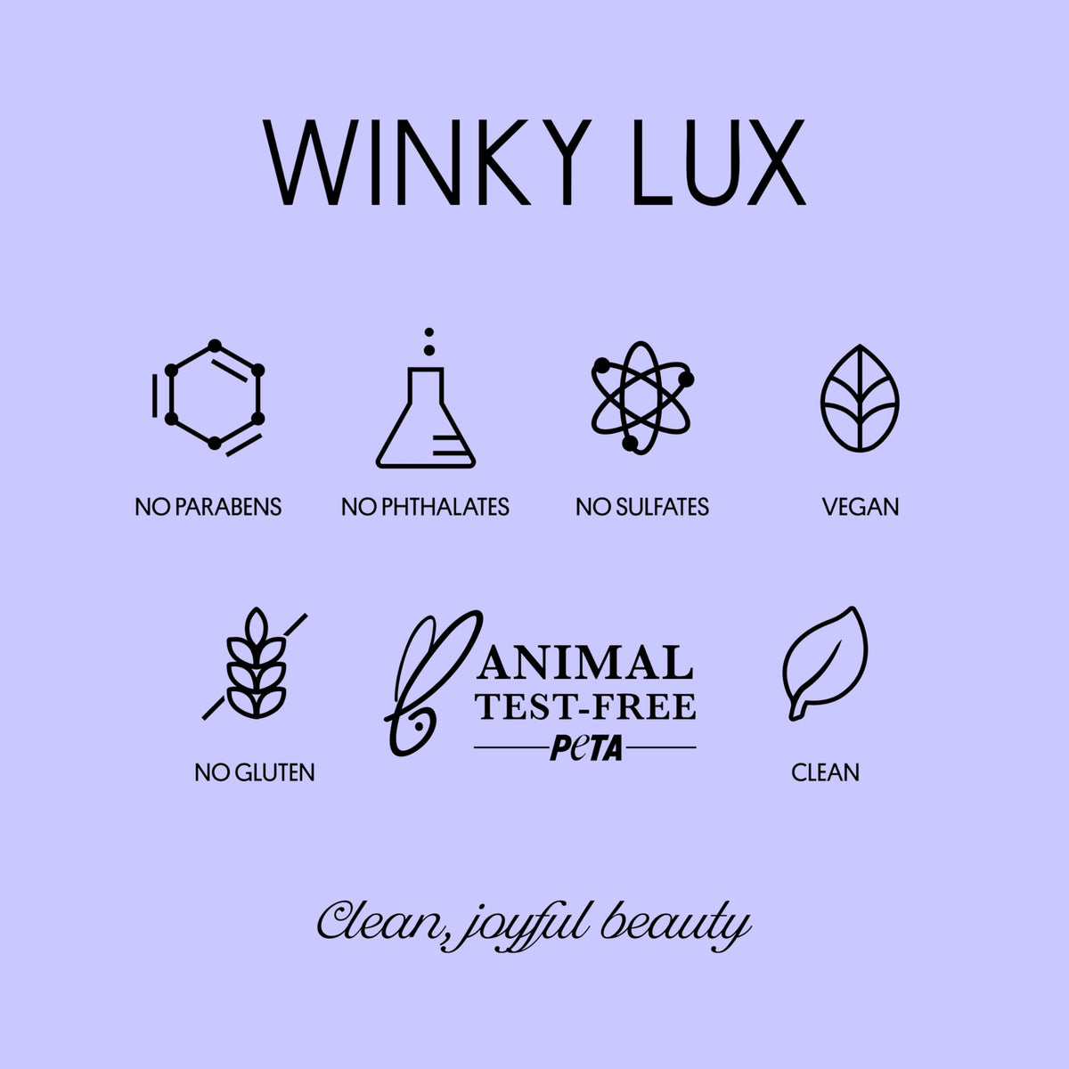 Winky Lux amethyst glimmer balm lifestyle flatlay with accessories showing daily routine appeal