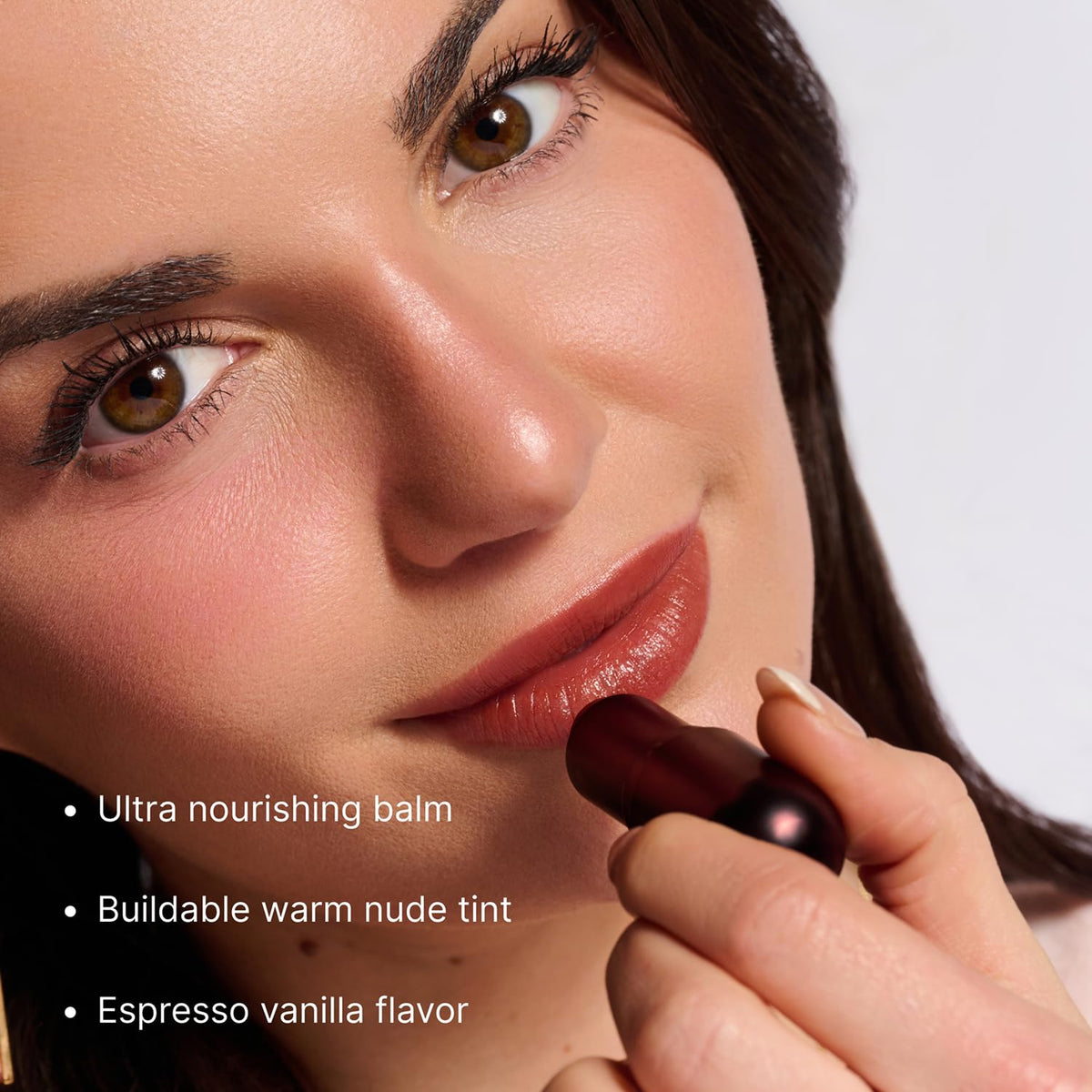 Winky Lux Espresso 'Tini texture close-up revealing creamy formula and smooth finish