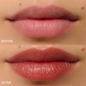 Winky Lux Espresso 'Tini open twist showing balm tip for easy application