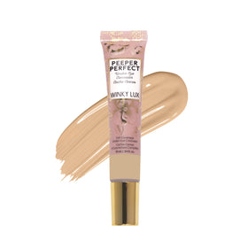 Winky Lux front packaging of Peeper Perfect Light Beige showing product and cap for quick ID and shelf appeal