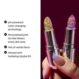 Winky Lux product label close-up highlighting vegan and sulfate-free benefits