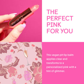 winky lux balm texture swirl with micro-glitter for hydrated luminous finish