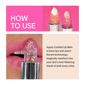 Winky Lux size comparison beside lipstick showing compact travel-friendly convenience