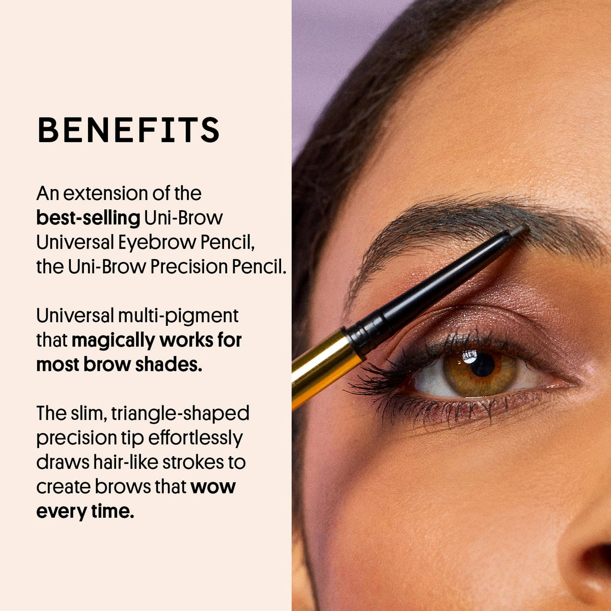 Winky Lux spoolie and pencil swatch blending for natural finish