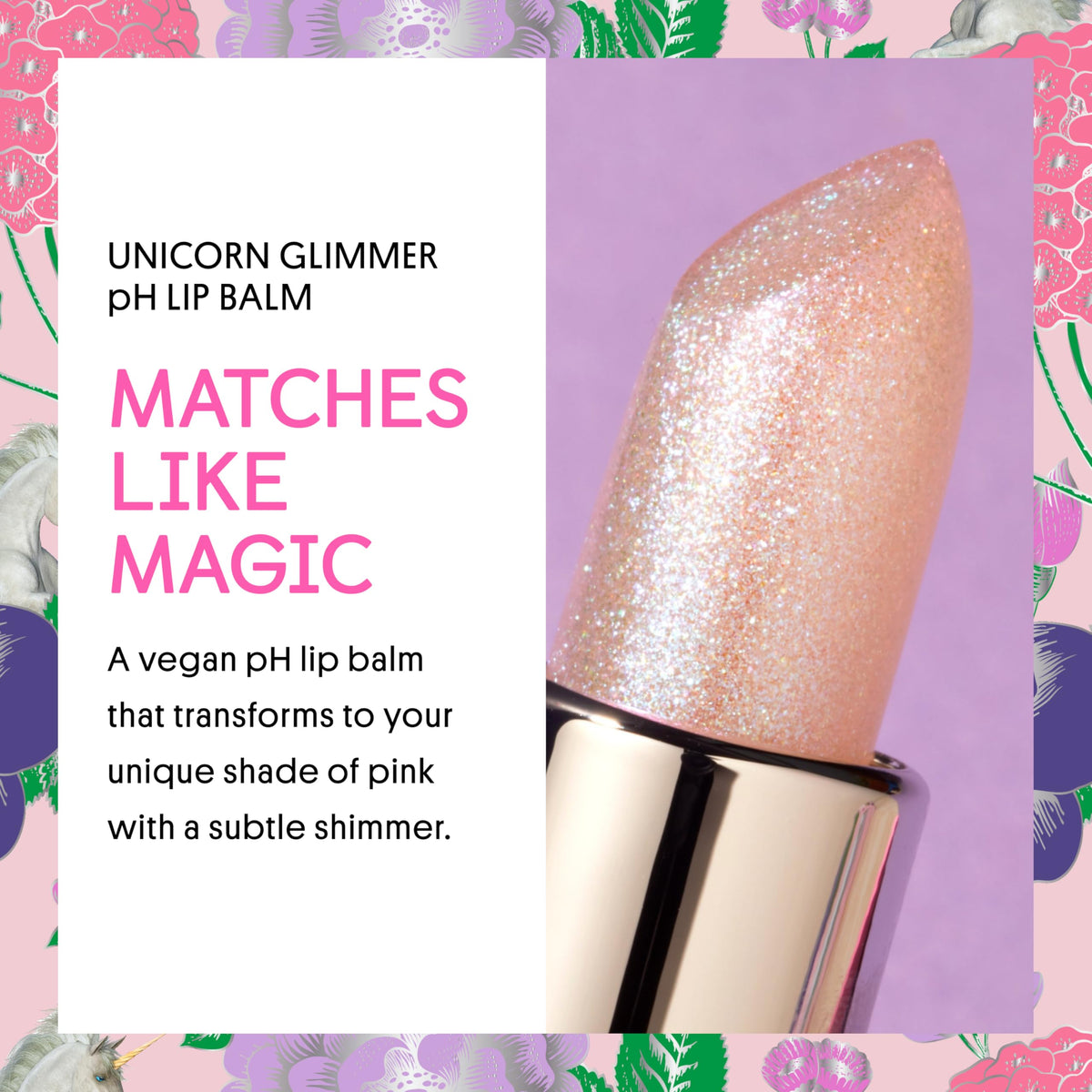 Winky Lux swatch on hand revealing pink flush and moisturizing glow benefit visual proof