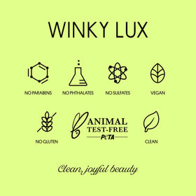 Winky Lux ingredient highlight showing vitamin E for lip softening benefit