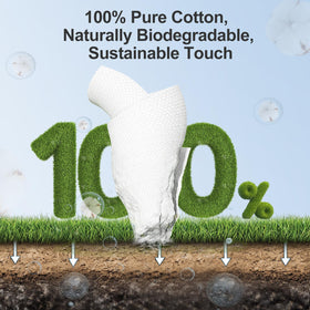 Winner biodegradability badge detail showing eco-friendly benefit