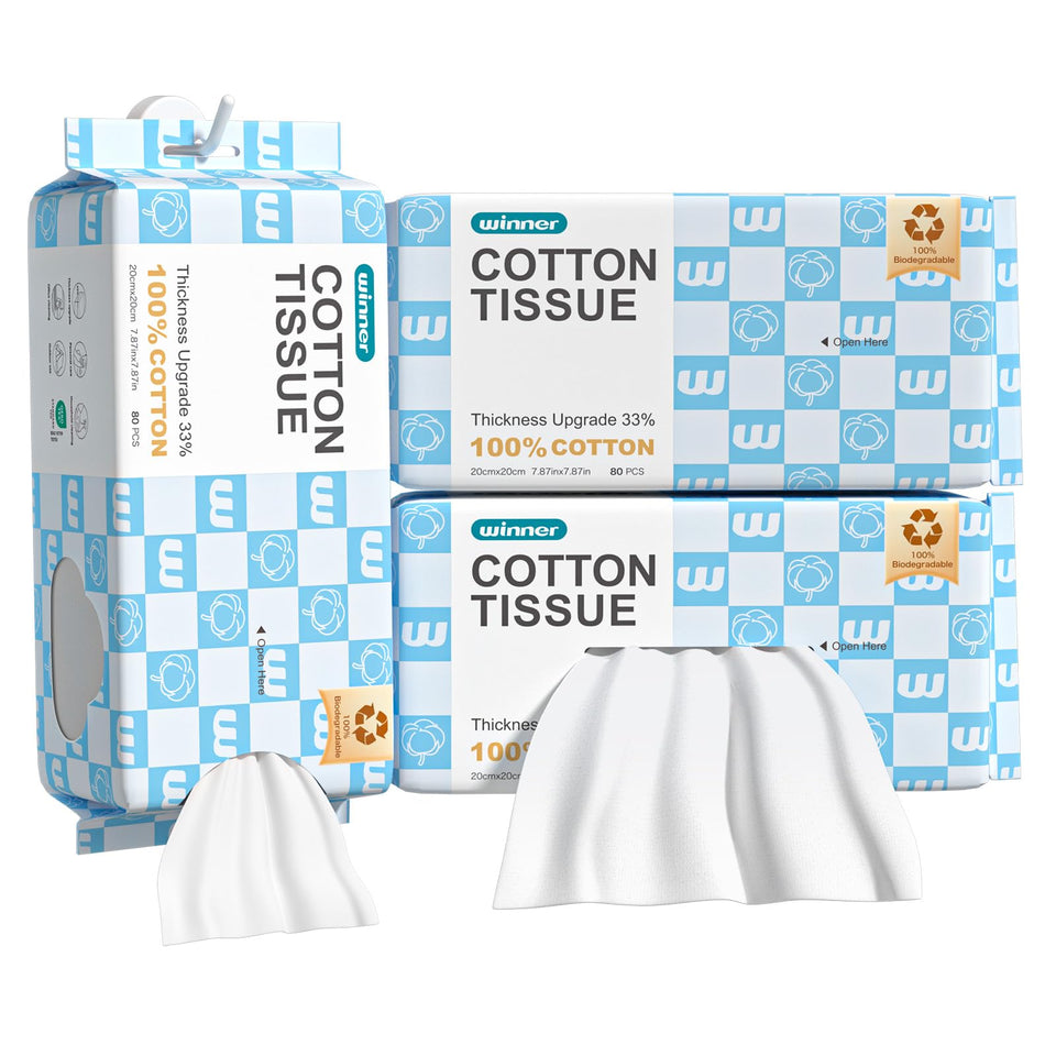 Winner front packaging showing count and cotton benefits