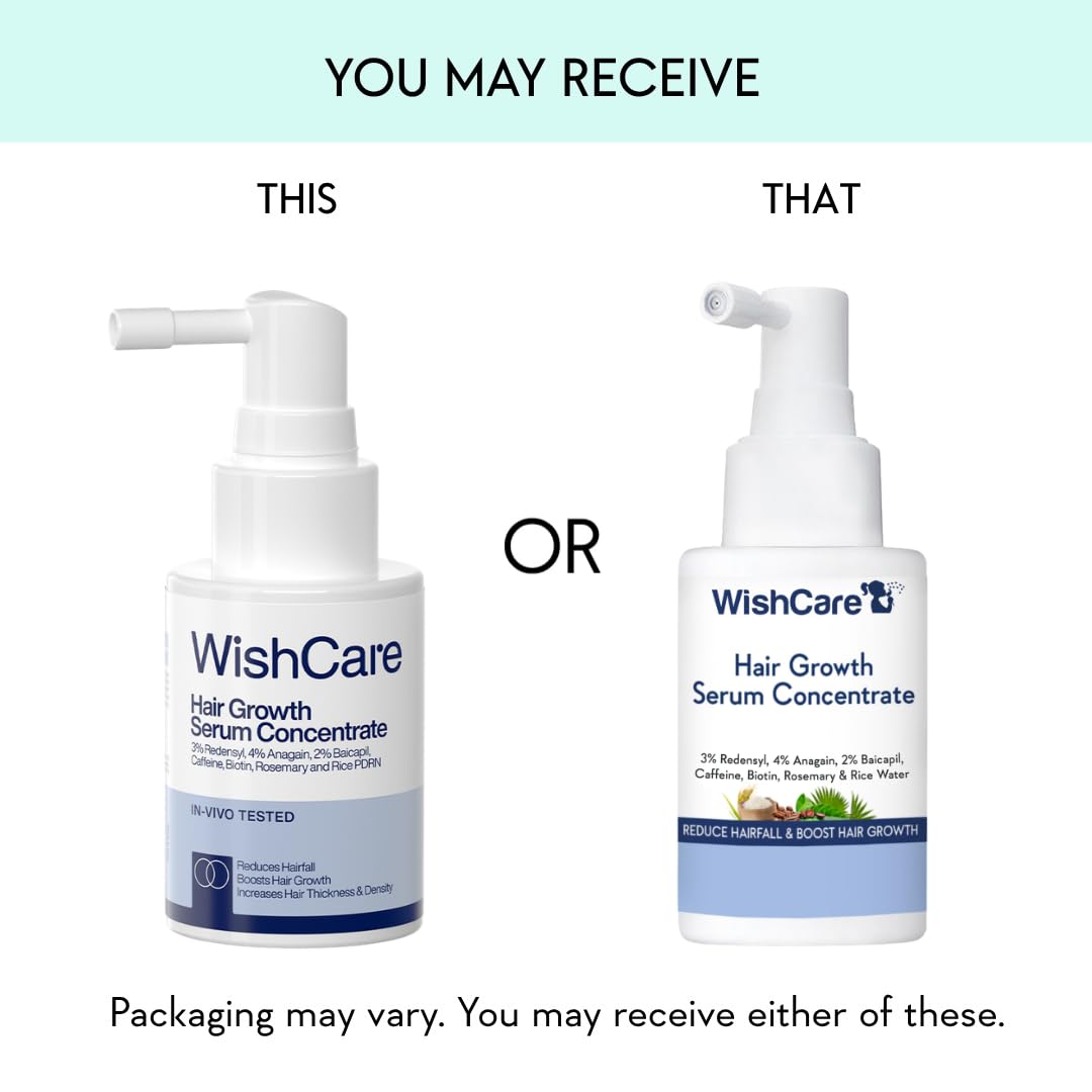 WishCare serum dropper close-up highlighting lightweight texture for absorption