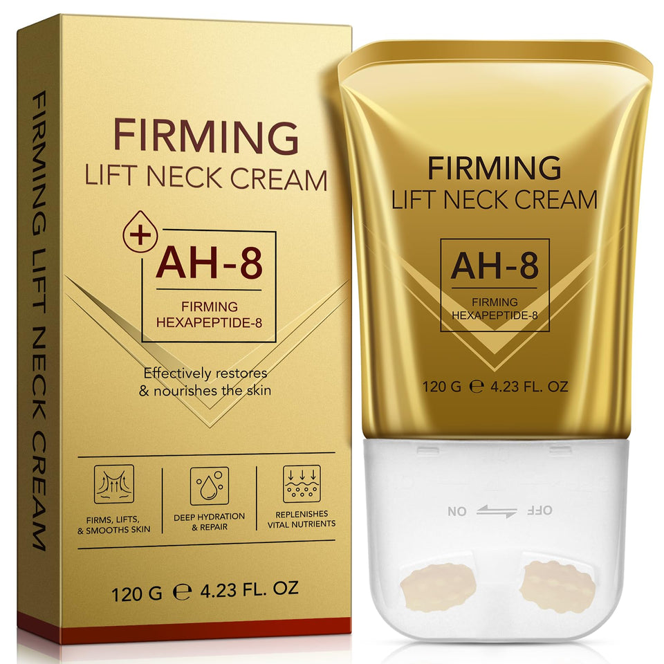 WLCTJIAYOU front packaging showing AH-8 neck cream for firmer neck