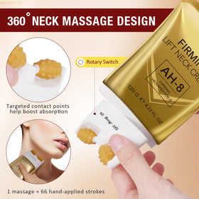 WLCTJIAYOU roller in use massaging neck to boost circulation