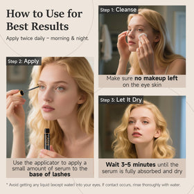 WM WESTERN MIRACLE clear serum texture on fingertip, shows non-sticky absorption