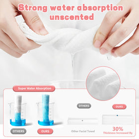 WMQL pop-up pack dispensing a towel for quick, clean single-hand access benefit