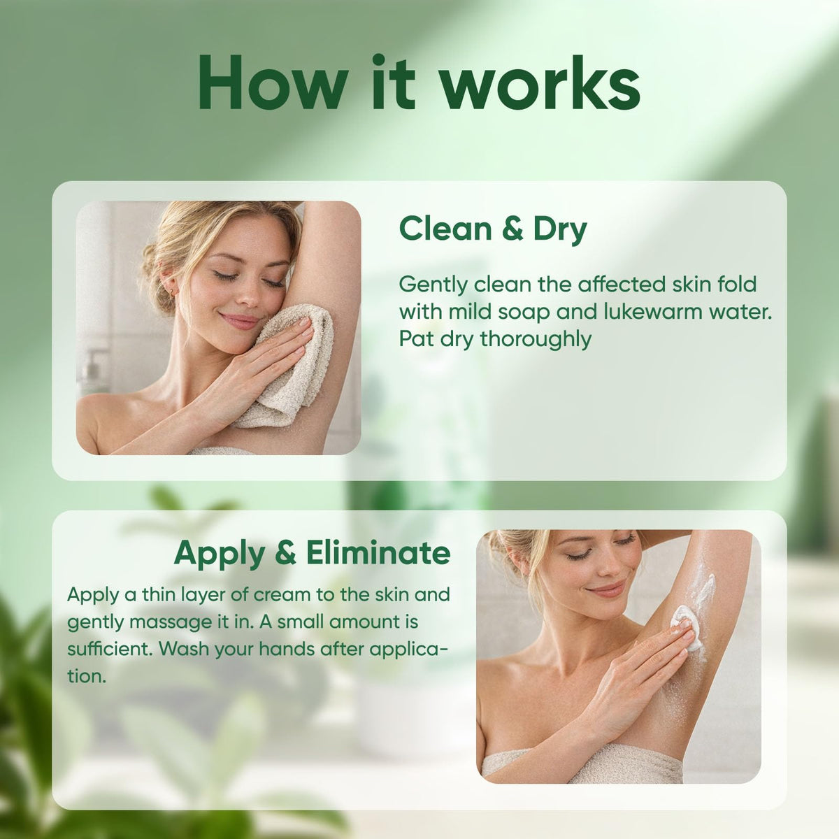 WNOHIQ Healora on bathroom counter as part of routine showing daily comfort maintenance benefit