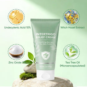 WNOHIQ Healora cream texture swirl demonstrating fast-absorbing finish for comfort benefit