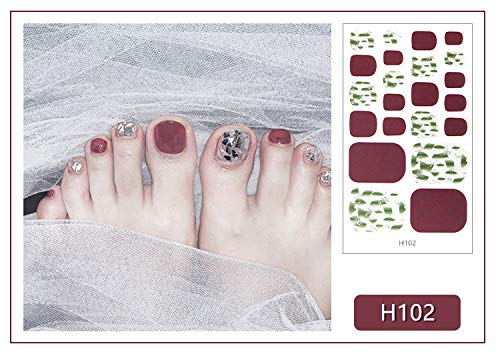 WOKOTO applying a strip to a toenail, fast mess-free pedicure benefit