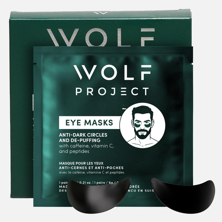 The Wolf Project front packaging showing five pairs and product branding benefits