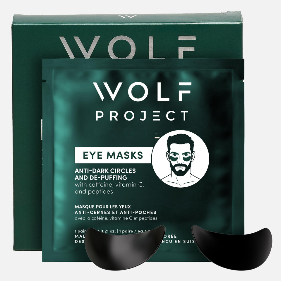 The Wolf Project front packaging showing five pairs and product branding benefits