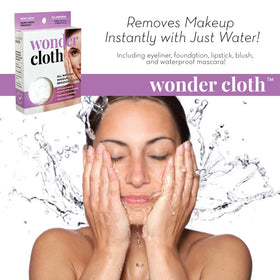 WONDER CLOTH corner label and stitching showing durable, machine-washable construction
