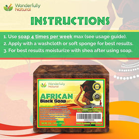 Wonderfully Natural label and ingredients list close-up, confirms clean formulation