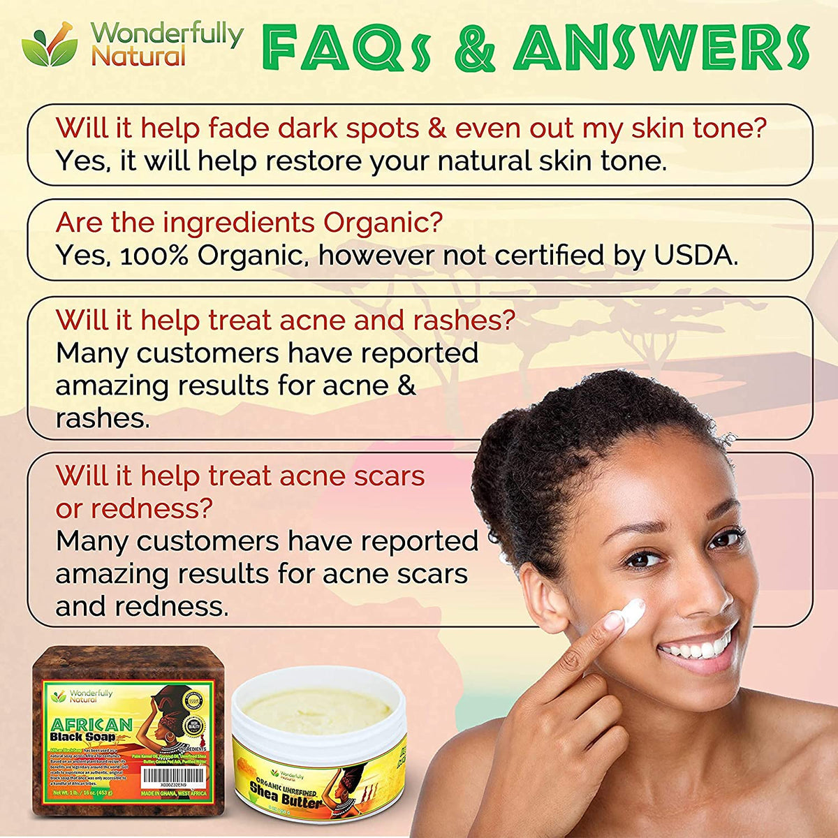 Wonderfully Natural women hand-curing soap in Ghana, highlights ethical sourcing