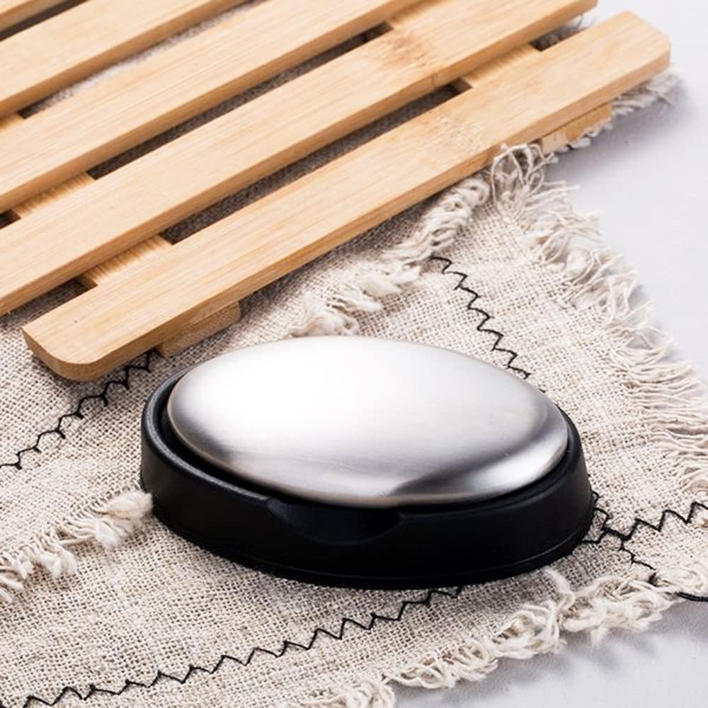 WondMall soap set placed by sink in kitchen setting for everyday odor control