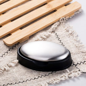 WondMall soap set placed by sink in kitchen setting for everyday odor control