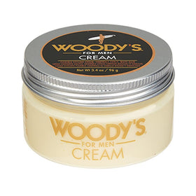 Woody's front label showing product benefits and size