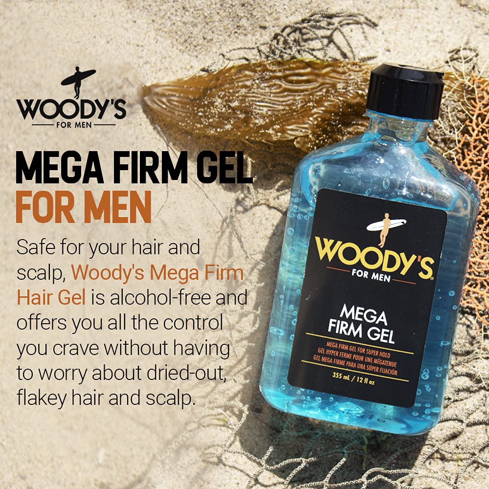 Woody's open jar texture close-up showing smooth gel sheen