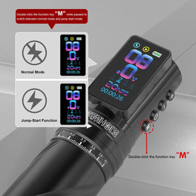Wormhole Tattoo beside smartphone to show compact scale and portability benefit