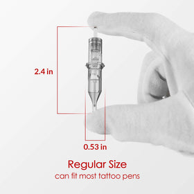 Wormhole Tattoo anti-backflow membrane inside cartridge protecting machine from ink contamination