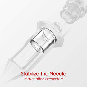 Wormhole Tattoo cartridge mounted on a compatible rotary machine for real-use demonstration benefit