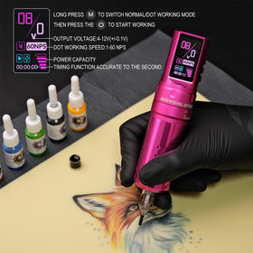 WORMHOLEPRO close-up of pen detail highlighting ergonomic grip for steady control