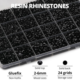 Worthofbest open storage box with sorted grids for easy access