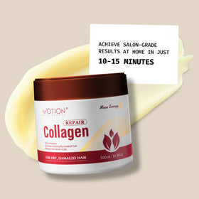WOTION label and ingredients panel visible, highlights protein and oil-rich formula
