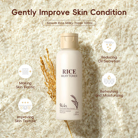wouglay rice serum dropper dispensing lightweight serum to boost skin hydration and smoothness