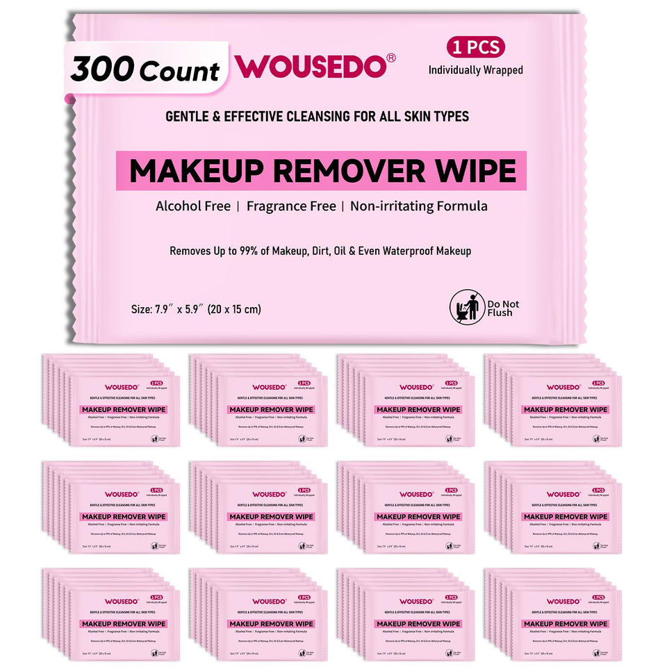 WOUSEDO front pack showing 300-count bulk and branding for value