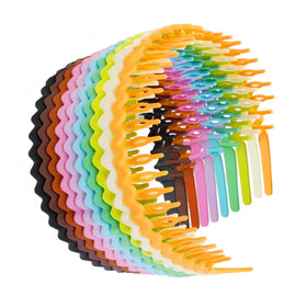 WOVOWOVO front packaging showing ten colorful headbands and value pack benefit