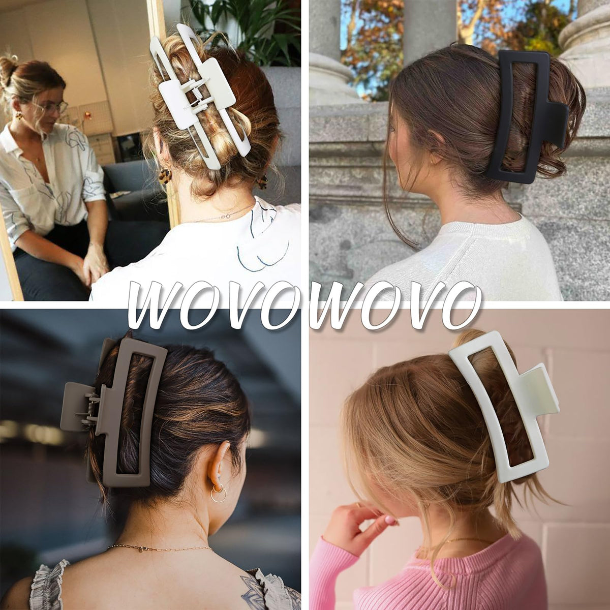 WOVOWOVO matte finish texture demonstrating gentle hair protection
