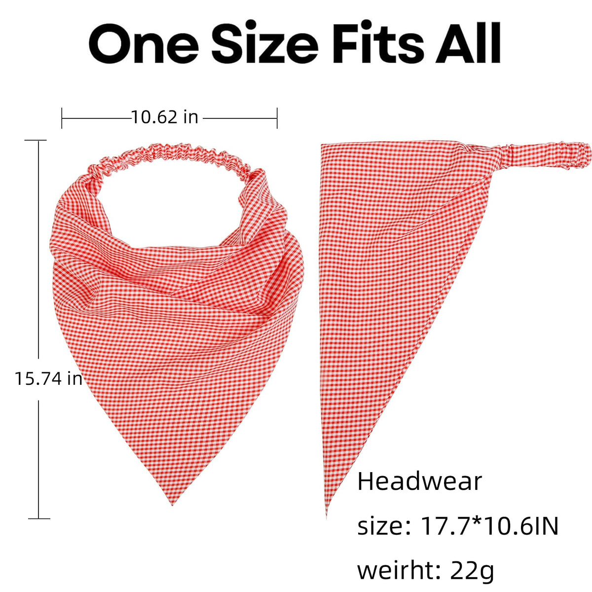 WOVOWOVO scarf tied with a bun demonstrating versatile styling benefit